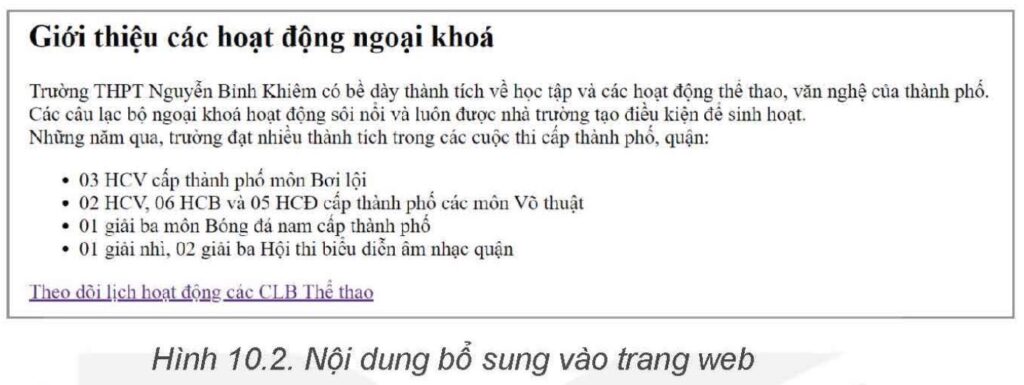 Tin học 12 Bài 10