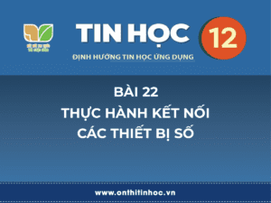 Tin học 12 - Bài 22. Thực hành kết nối các thiết bị số 21 Trí tuệ nhân tạo