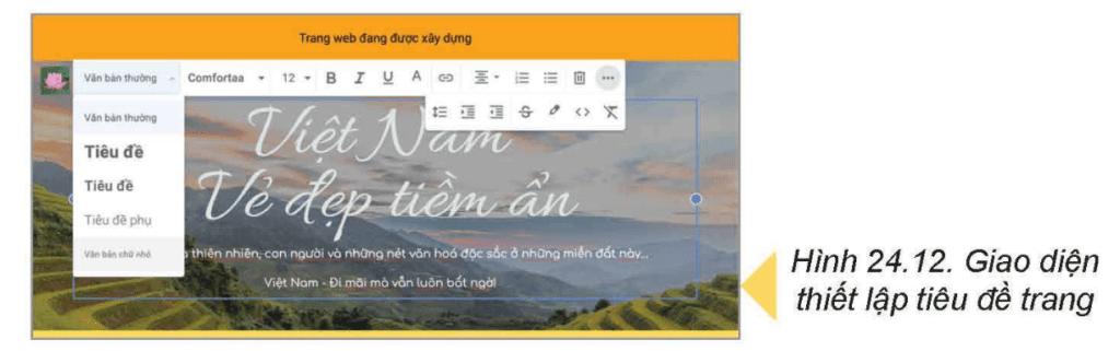 Tin học 12 - Bài 24. Xây dựng phần đầu trang web 13 Tin học 12 Bài 24 Tạo Phần Đầu Trang