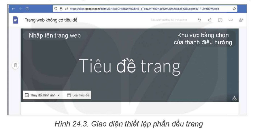 Tin học 12 - Bài 24. Xây dựng phần đầu trang web 9 Tin học 12 Bài 24 Tìm hiểu Giao Diện Tạo Phần Đầu Trang