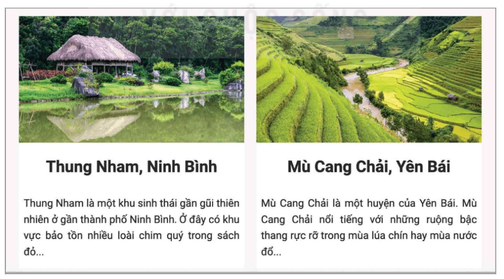 Tin học 12 - Bài 25. Xây dựng phần thân và chân trang web 7 Tin học 12 Bài 25 Nhiệm vụ 2 Tạo phần thân trang web