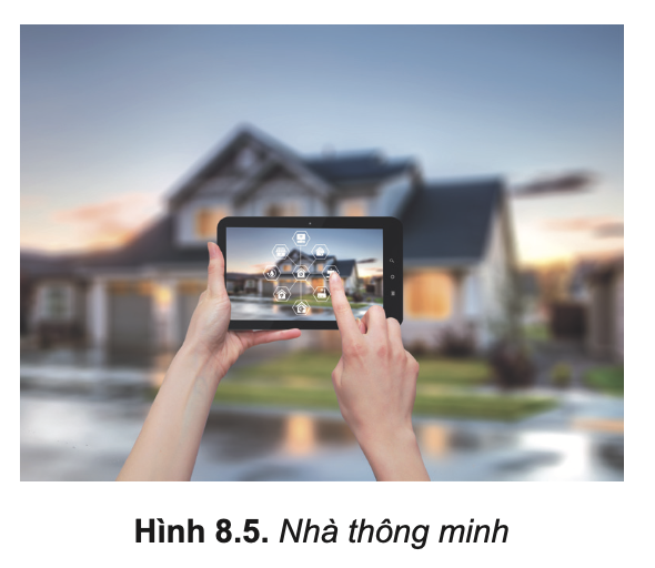 Tin học 10 – Bài 8. Mạng máy tính trong cuộc sống hiện đại 8 Tin học 10 Bài 8 b Các ví dụ về IoT