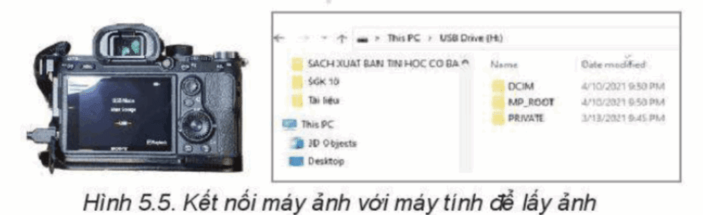Tin học 11 - Bài 5. Kết nối máy tính với các thiết bị số 11 Tin học 11 Bài 5 b Kết nối máy tính với thiết bị số