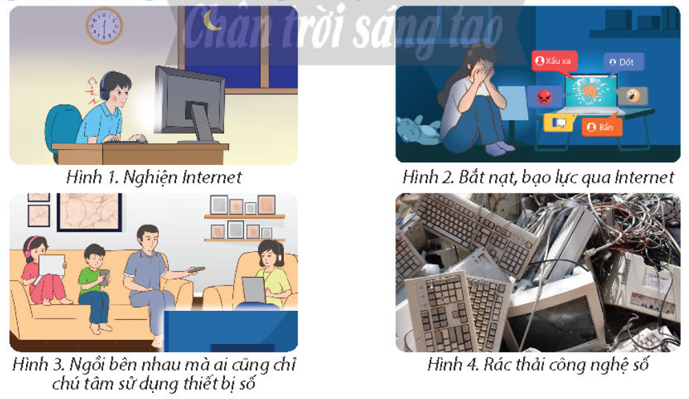 Tin học 9 - Bài 3. Tác động của công nghệ số. đối với con người, xã hội 5 Tin học 9 Bài 3 Mặt trái của công nghệ số