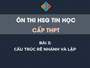 Ôn thi HSG Tin học THPT – Bài 3: Cấu trúc rẽ nhánh và lặp 39