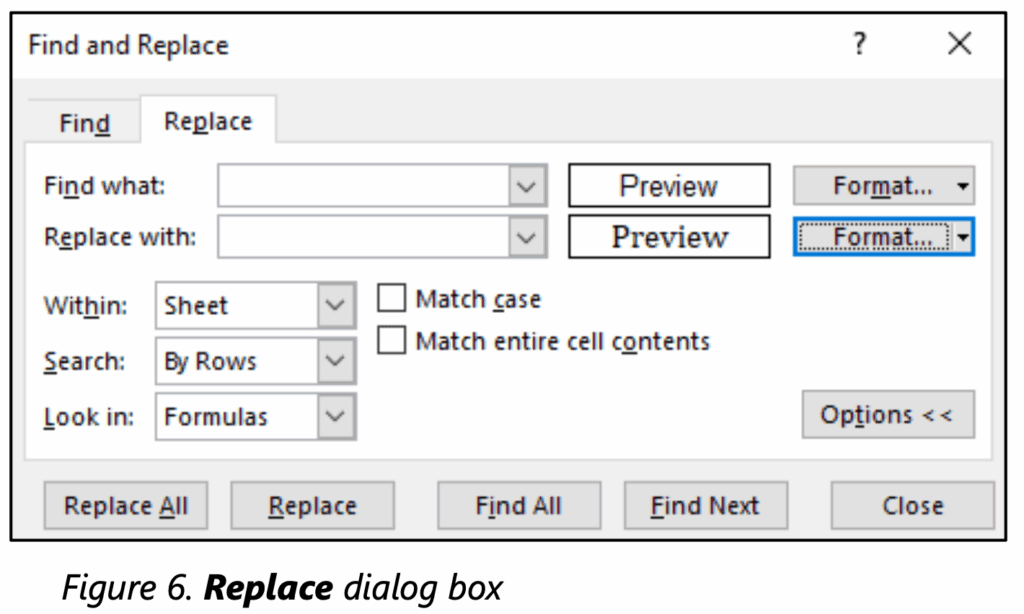 MOS Excel Buổi học 2 Điều hướng tìm kiếm và tự động điền dữ liệu Thay thế dữ liệu trong workbook