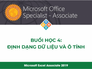 MOS Excel - Buổi học 4: Định dạng dữ liệu và ô tính 55