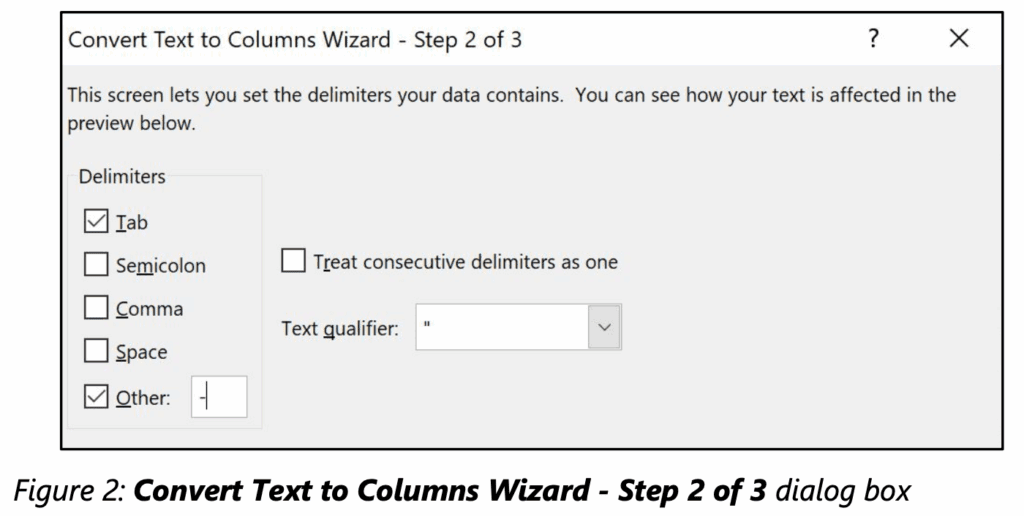 MOS Excel Buổi học 8 Nhập và xử lý dữ liệu Sử dụng công cụ Text to Columns